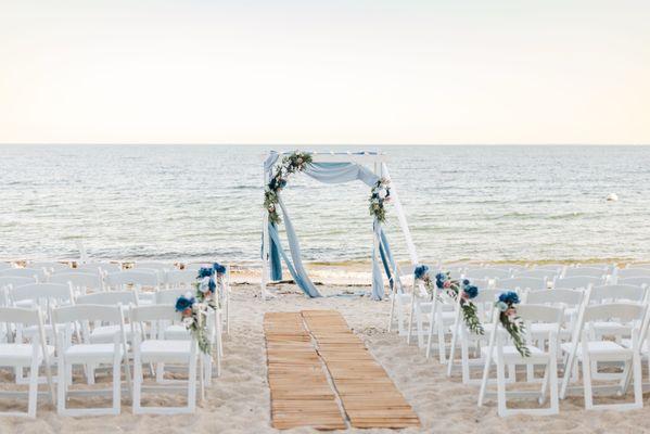 Ceremony on the beach