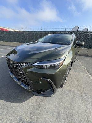 2025 Lexus Nx350h Received our Full Body PPF & Ceramic Coating