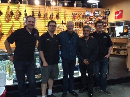 A great night with Paul Reed Smith