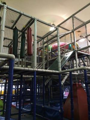 Large elaborate indoor play area