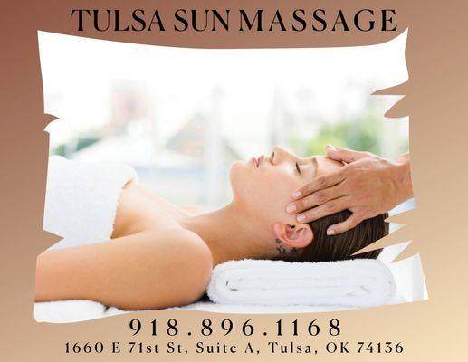 Experience ultimate relaxation at Tulsa Sun Massage