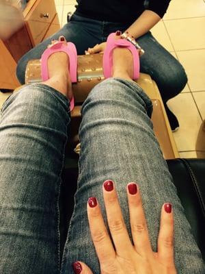 Mani/Pedi!!