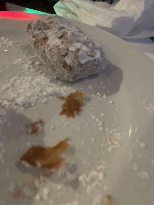 What was left of my beignets