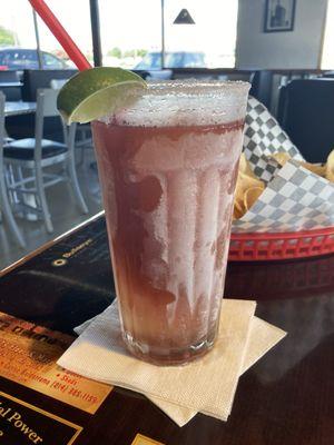 Black Raspberry margarita  $15.00