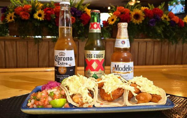 tacos de camaron capeado