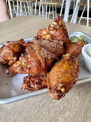 Crispy wings