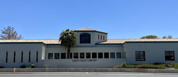 The newly renovated Green Valley Library.