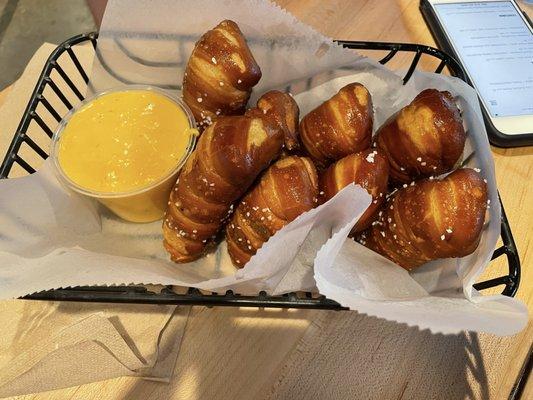 Pretzels and Beer Cheese ($11)