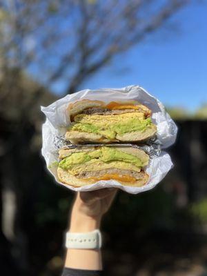 Ultimate Combo Breakfast Sandwich