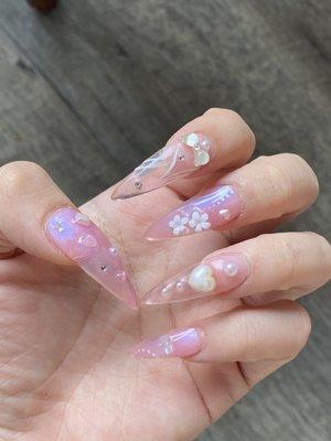 Acrylic Nail Tip Set