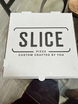 Slice pizza, custom crafted by you