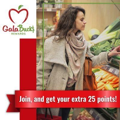 Become a special Gala Foods client! Join our Gala Foods Loyalty Program today