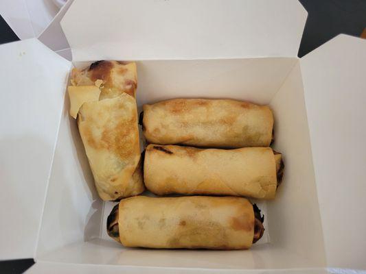 Curry eggrolls