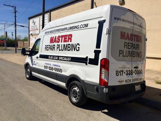 Master Repair Plumbing Truck