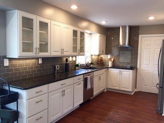 Our kitchen is spotless!