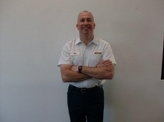 COME IN AND MEET OUR STORE MANAGER, RON.