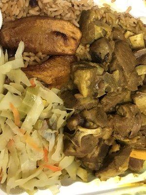 Curried Goat Combo