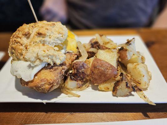 The Rooster- Chicken biscuit