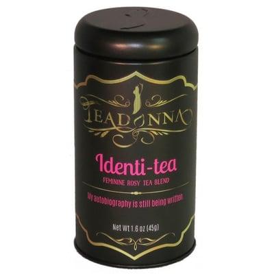 Teadonna's signature tea - everything feminine and rosy.