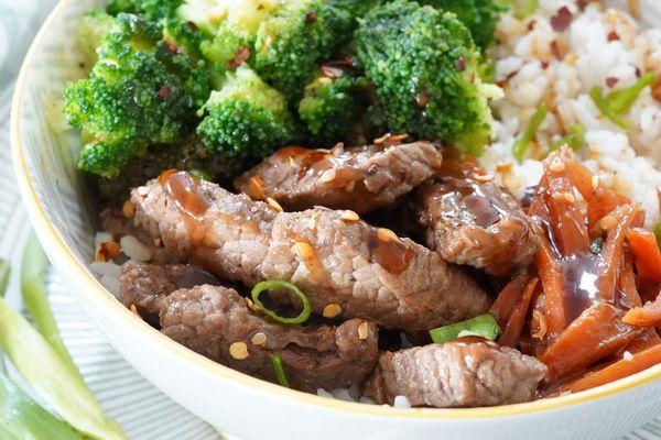 teriyaki beef bowl