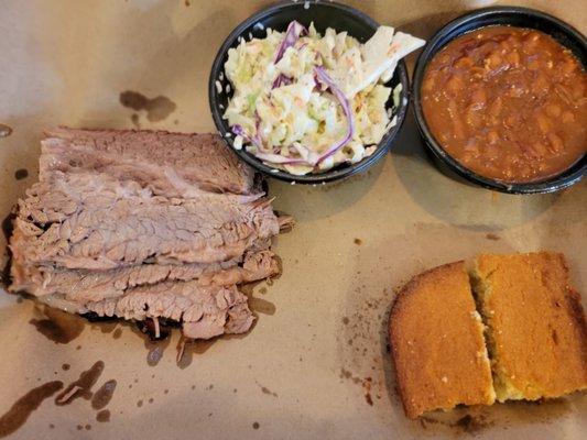 Beef Brisket & Sides, TENDER!