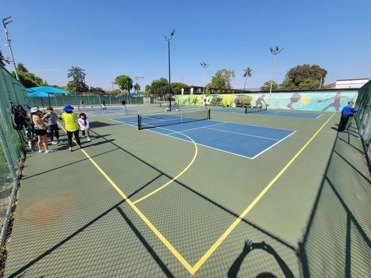 pickleball courts