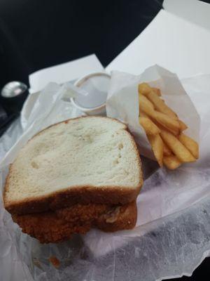 Pork Chop Sandwich...only $5.50!