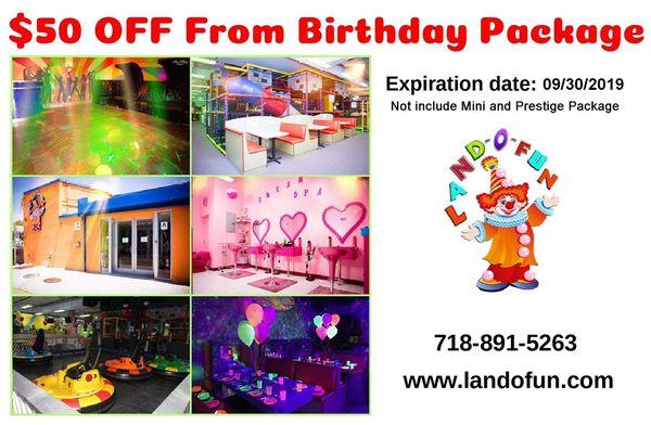 Welcome to Land-O-Fun!!!
2955 Coney Island Ave 
Brooklyn NY 11235