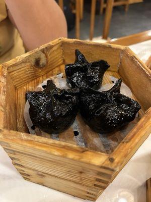 Black Truffle with Mushroom Dumpling