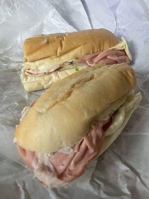 Turkey and bologna large sub