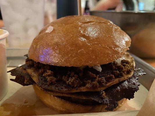 Birria burger