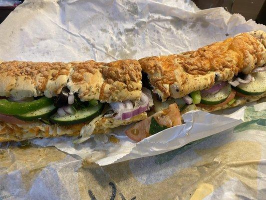 Veggie sub