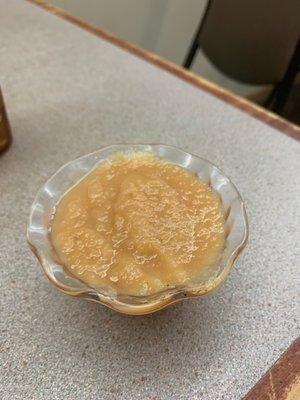 Apple sauce homemade but meh