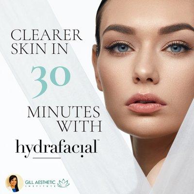 Frustrated with clogged pores, blackheads or acne? Look no further than a Clarifying HydraFacial