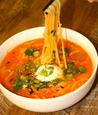 Kimchi Noodle Soup