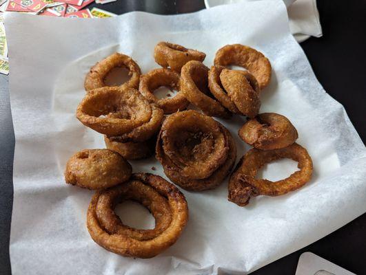 Onion Rings for $8.