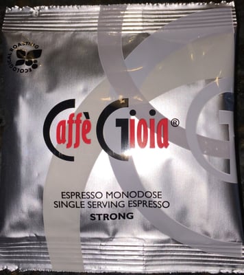 Caffe Gioia espresso pods!!!