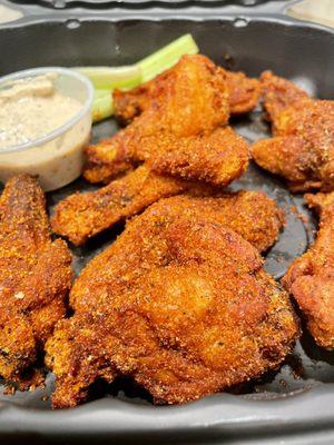 Smoked & Fried Chicken Wing