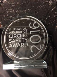 Pinnacol Assurance Circle Safety Award 2016