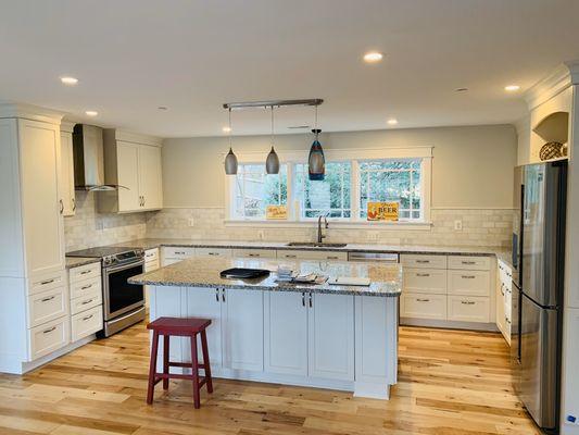 Complete kitchen remodeling