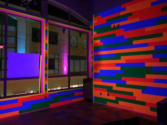 Creative wall designs for the perfect fun venues.