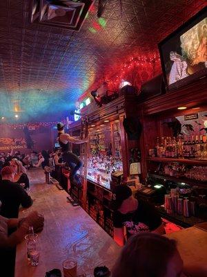 Flaming Saddles Saloon