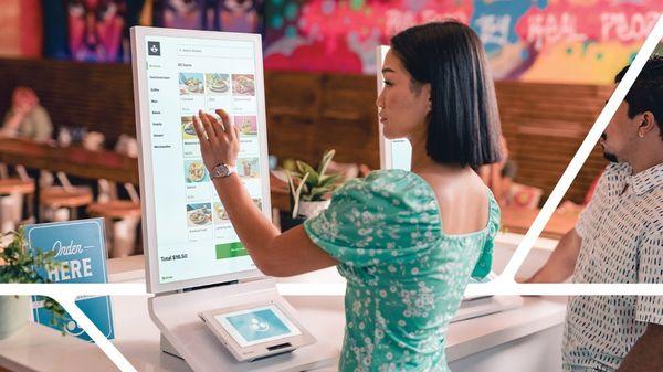 Clover Self Ordering Kiosk ensures ordering accuracy, increases customer spend, and enhances the customer's experience.