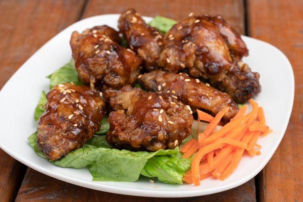 Crispy Teriyaki wings