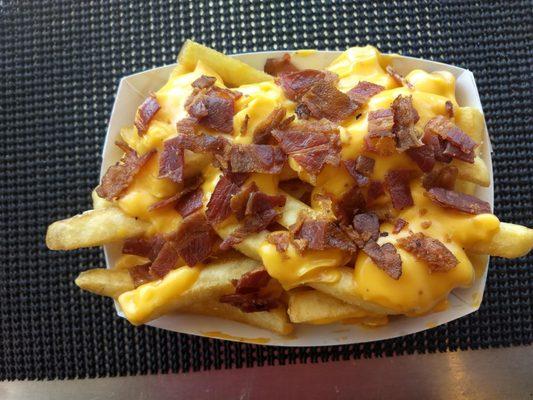 Bacon and cheese Fries