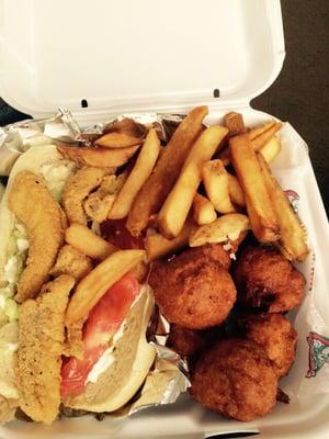 Catfish Poboy