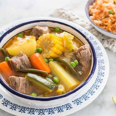 Caldo de Res con verduras