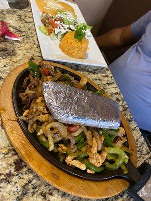 Fajitas mixed