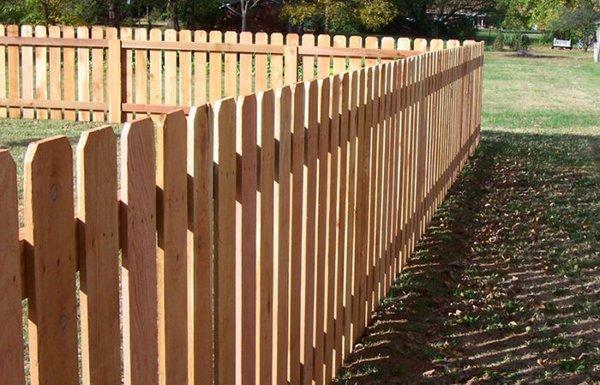 wood fence