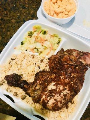 Large jerk chicken